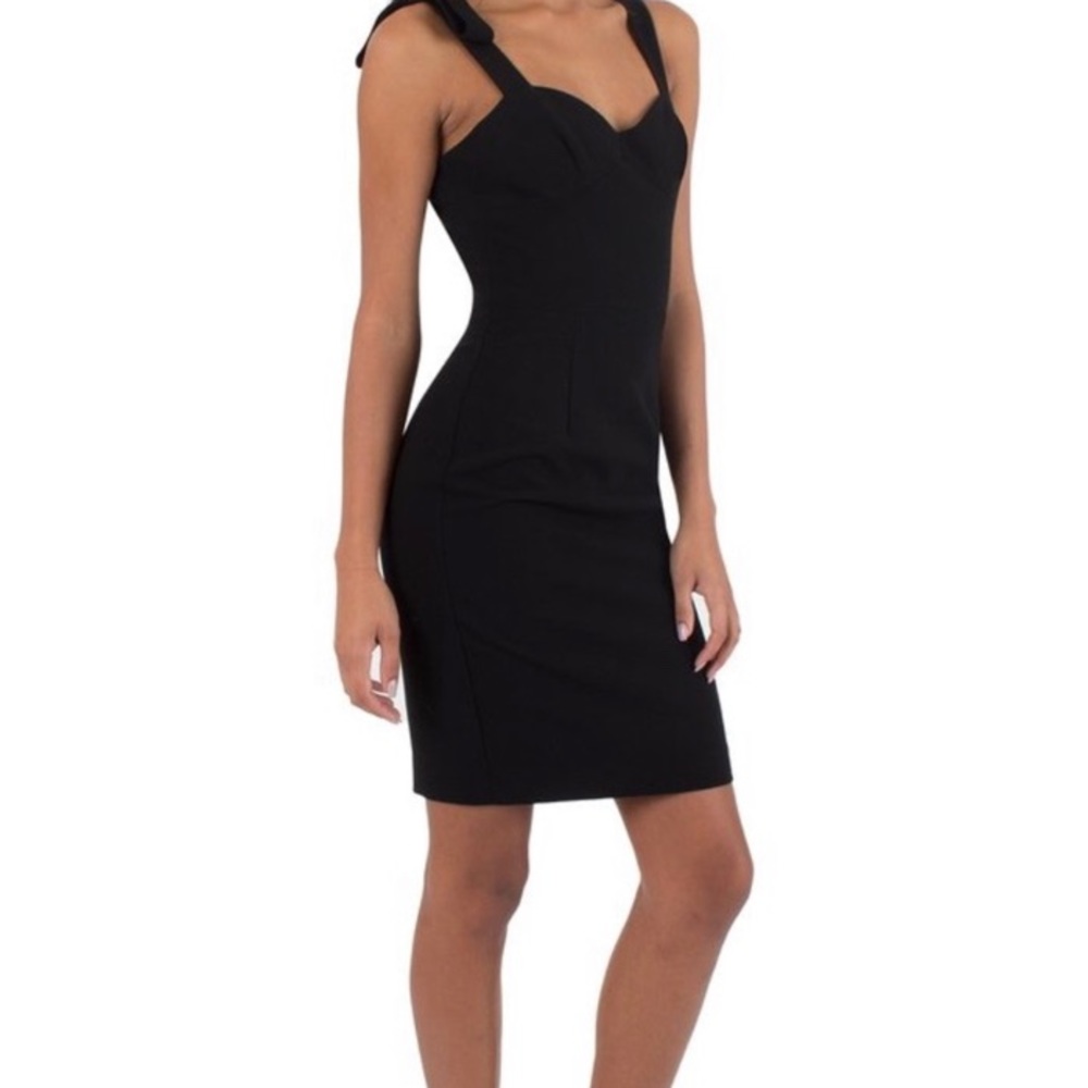 BLACK HALO SHEATH DRESS | NEVER WORN, WITH TAGS